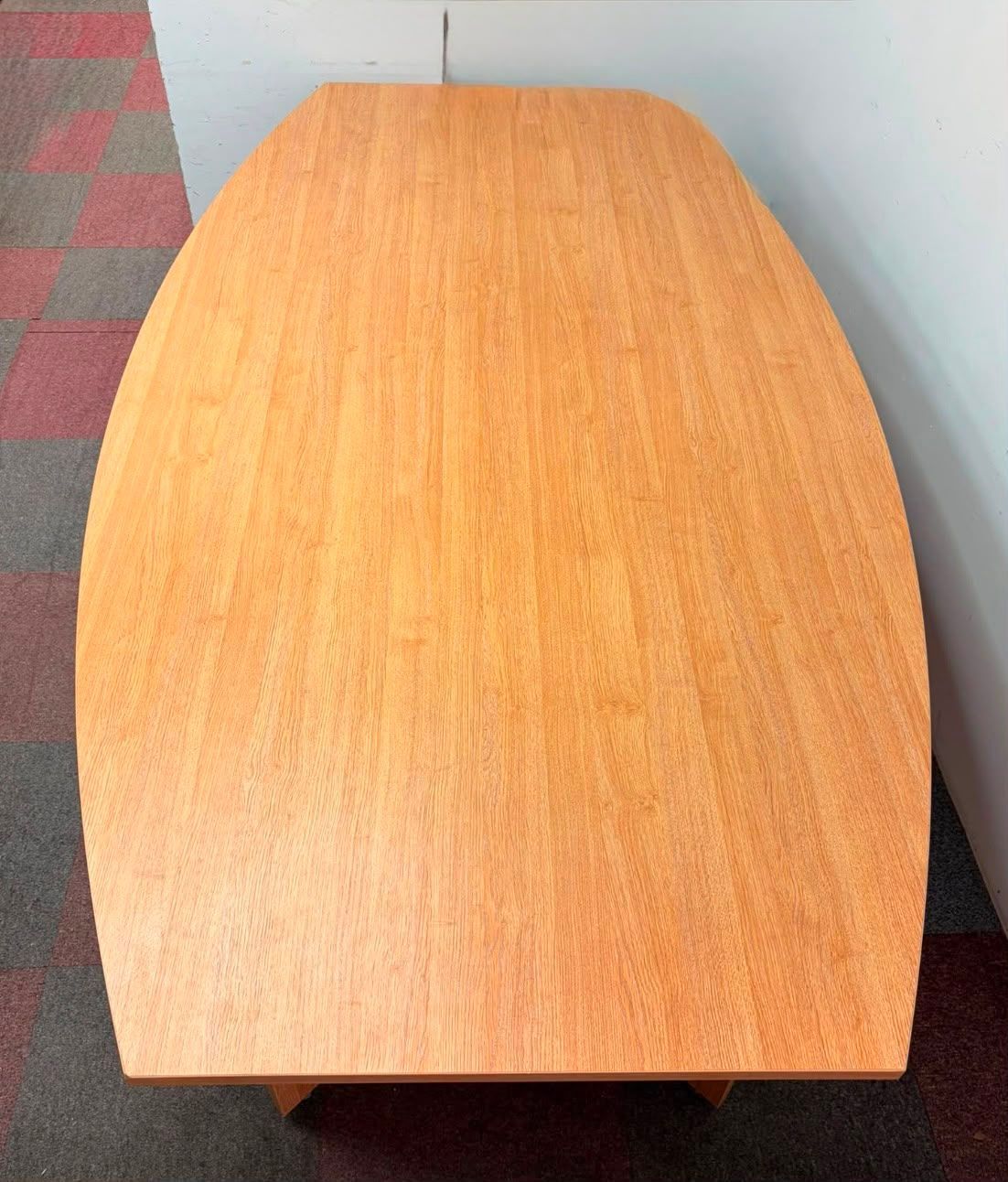 Used Boardroom Table - Panelled Legs