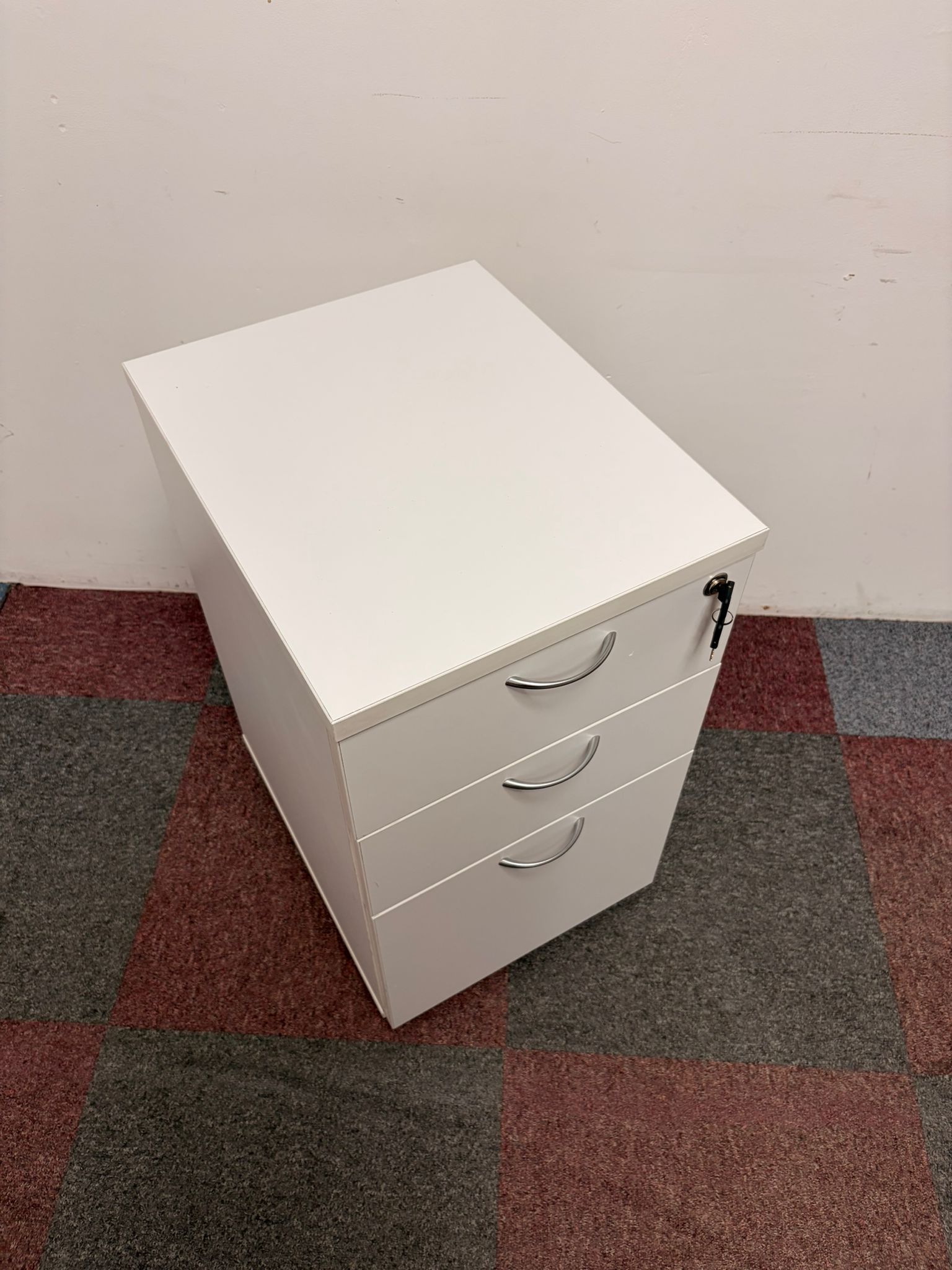White Under Desk Pedestals