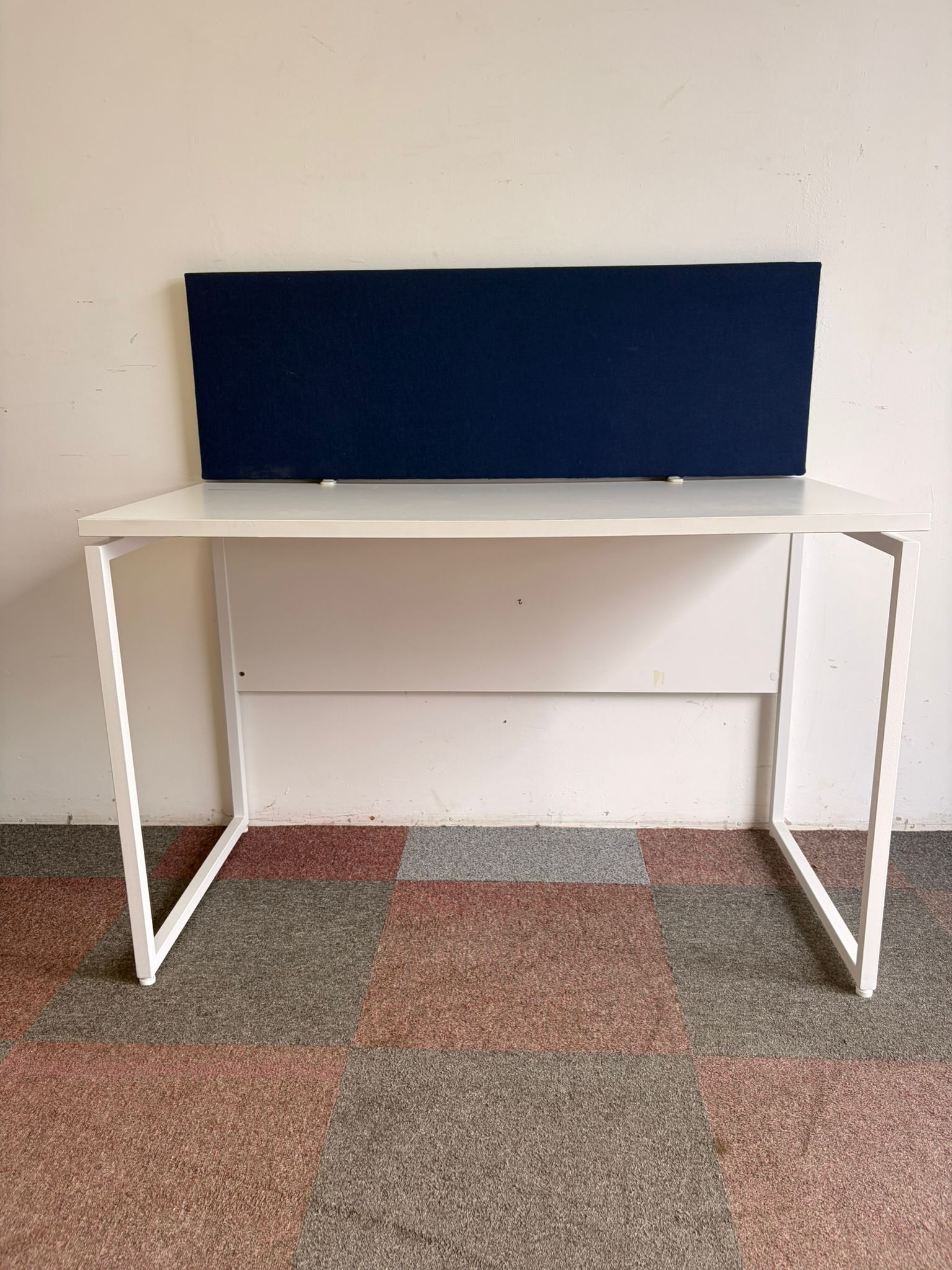 Used Straight Desk - Metal Frame