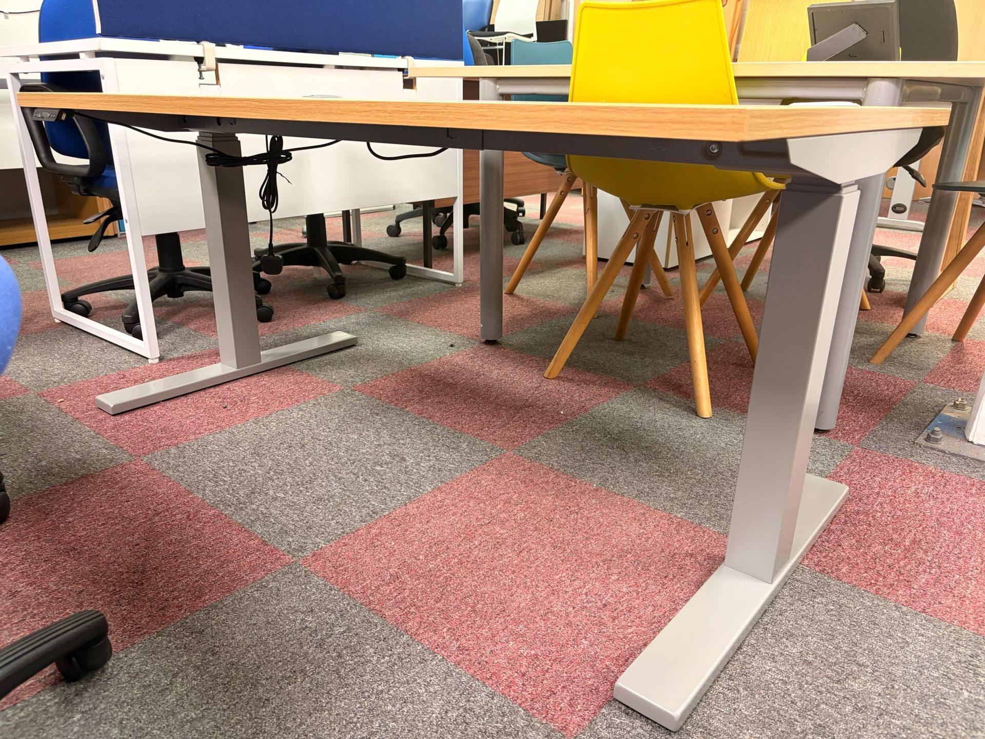 Used Sit Stand Height Adjustable Desk