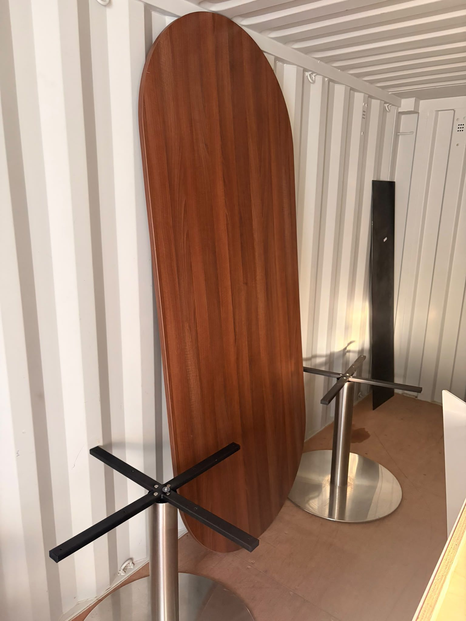 Used Dark Oak Boardroom Table