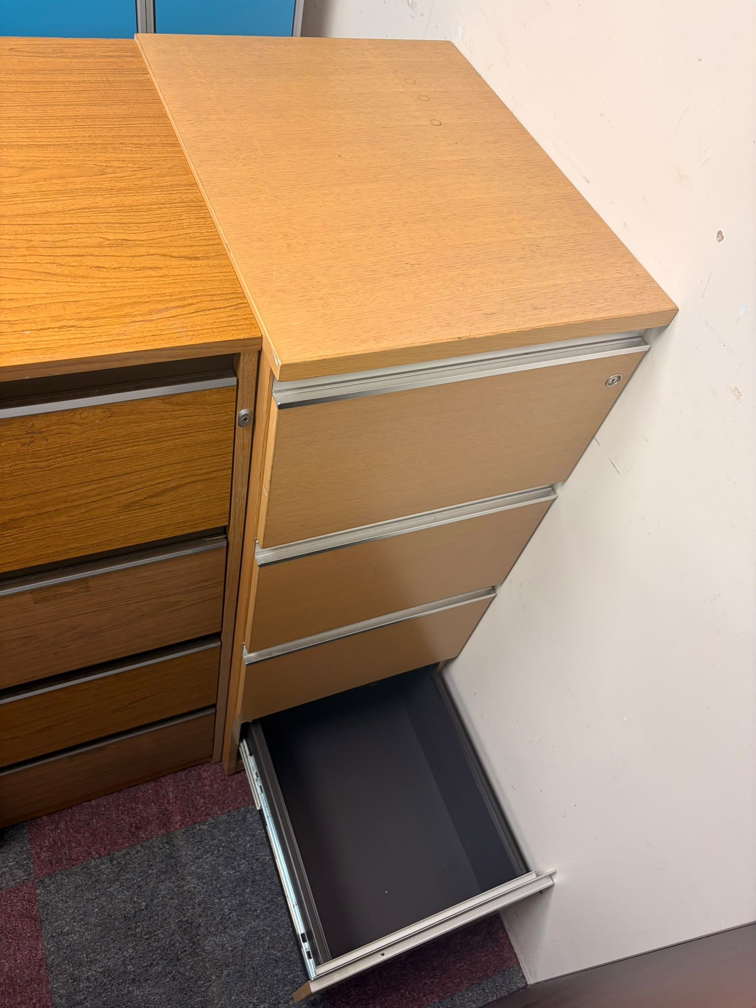 Used Filing Cabinet - Wooden - Four Drawer