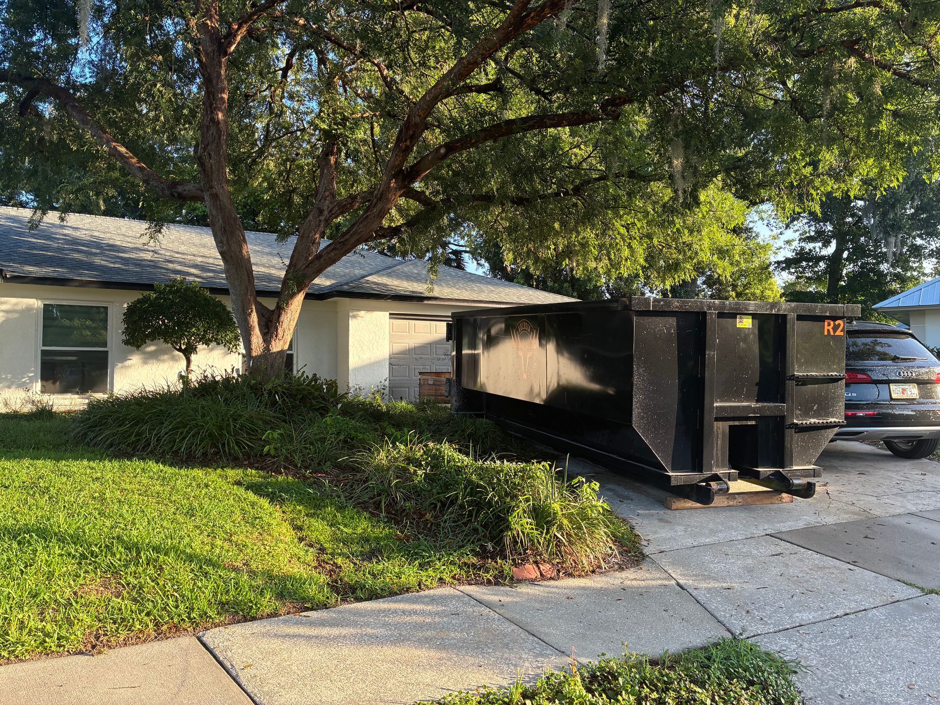 20 yard Volusia Trash Masters dumpster rental in Volusia County Florida