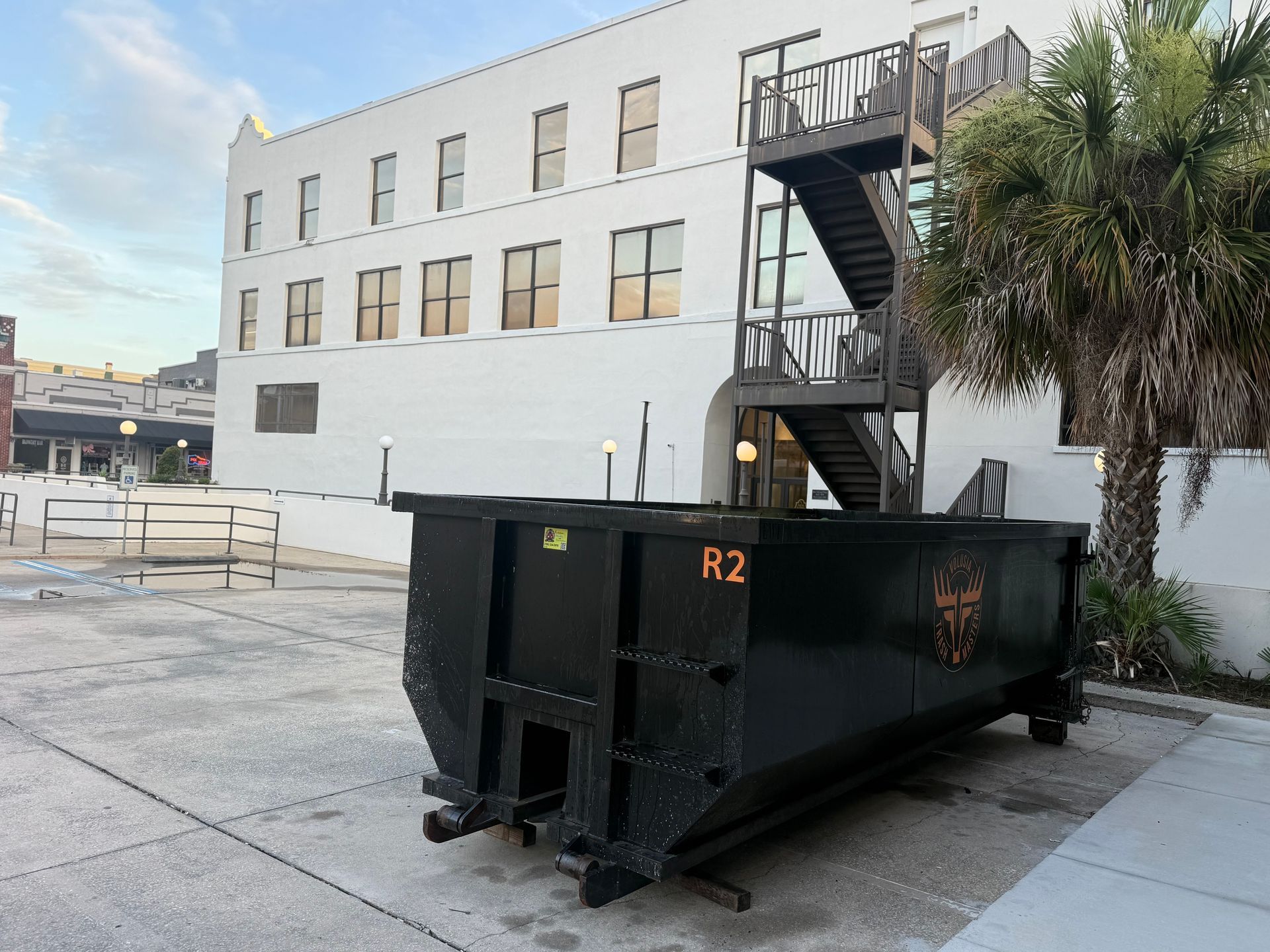 20 yard Volusia Trash Masters dumpster rental in Volusia County Florida