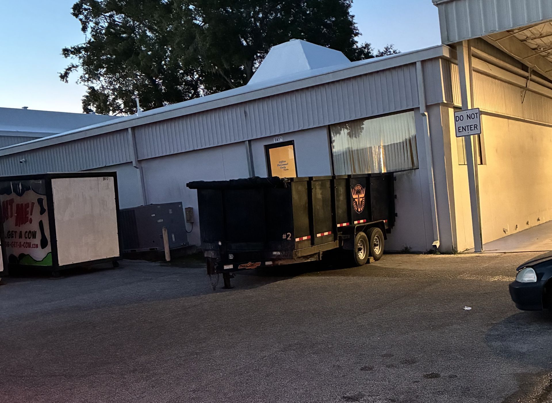 Dumpster Trailer Rental Volusia County FL | Dumpsters on Wheels