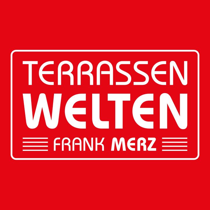 Ein rotes Logo mit der Aufschrift