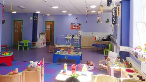 Ducklings play room