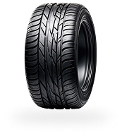 Pair of black car tires with deep tread, isolated on a white background | Len's Automotive
