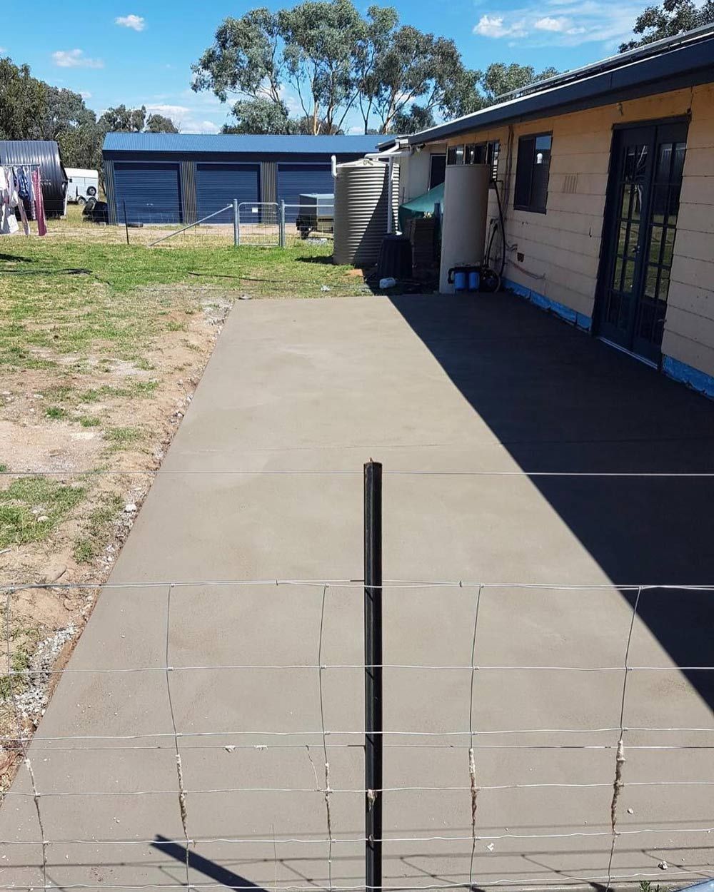 Home With Concrete Path — Regional Concreting Solutions In Orange, NSW