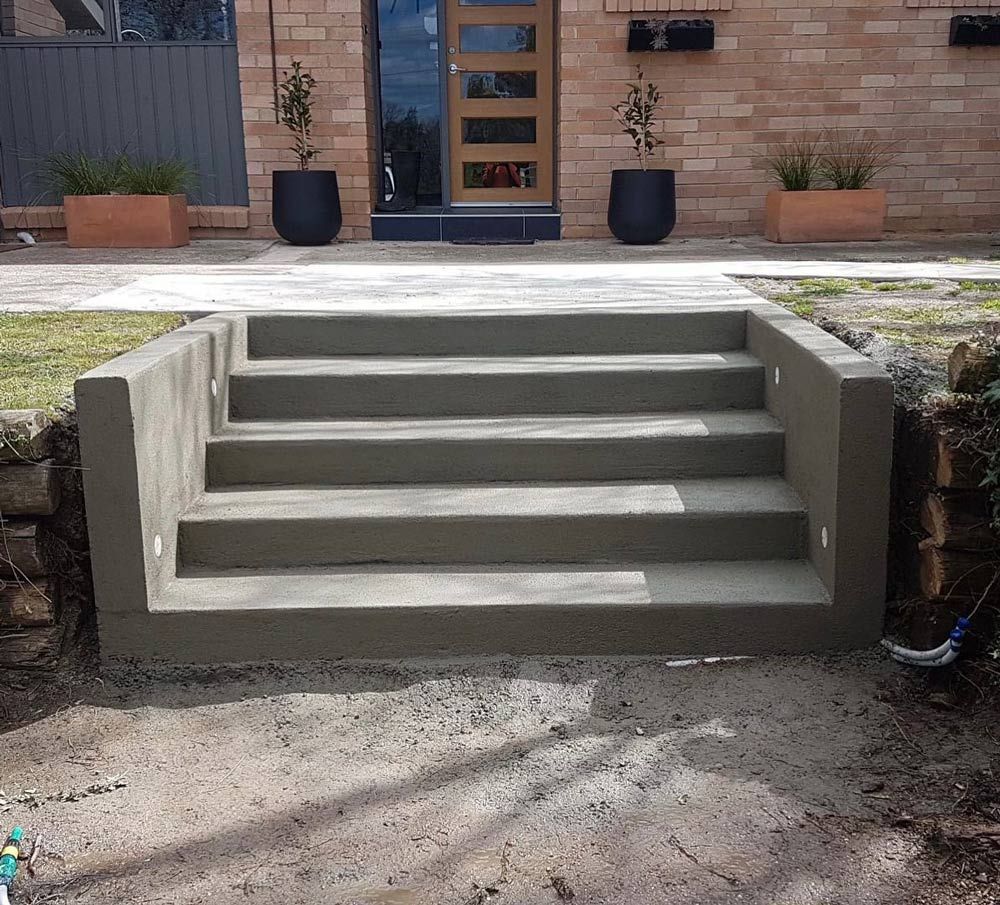 Concrete Stairs — Regional Concreting Solutions In Orange, NSW