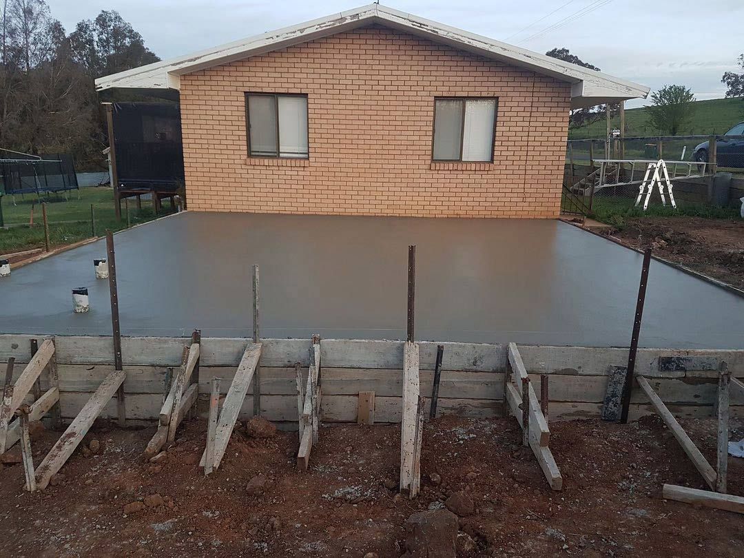 Newly Laid Concrete Floor — Regional Concreting Solutions In Orange, NSW