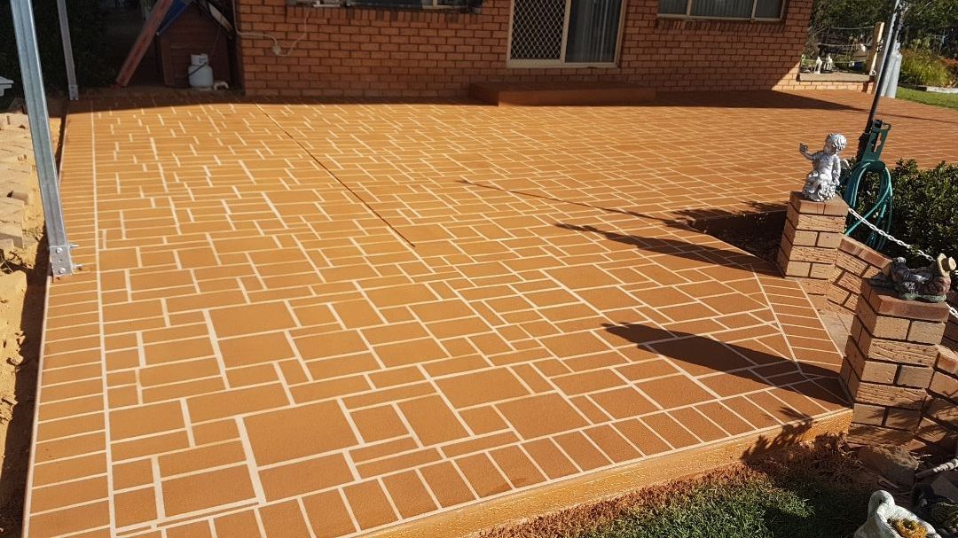 New Front Patios — Regional Concreting Solutions In Orange, NSW