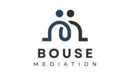 Logo: Two figures connected by an intertwined design, above the word Logo: Two figures connected by an intertwined design, above the word