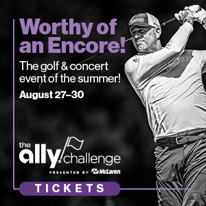 Click here for discounted tickets to The Ally Challenge presented by McLaren 2026 PGA Golf and Keith Urban concert