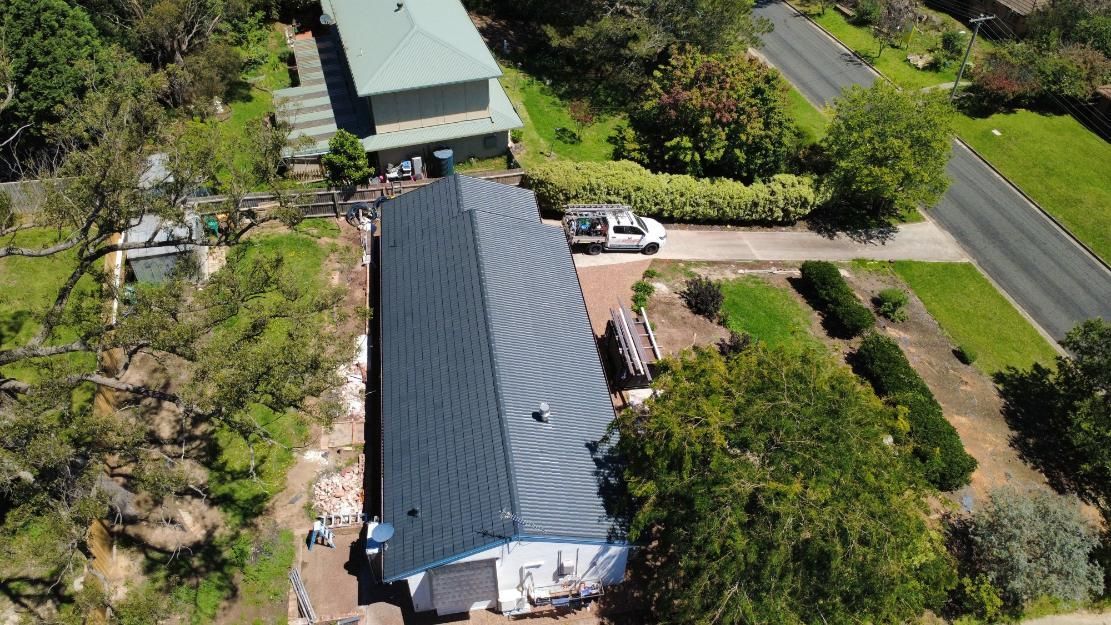 A tile roof restoration in Blacktown