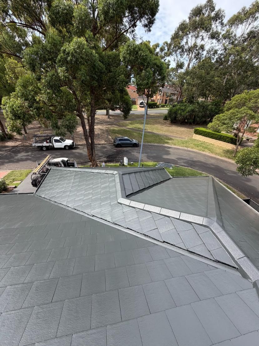 A recently restored roof in Quakers Hill