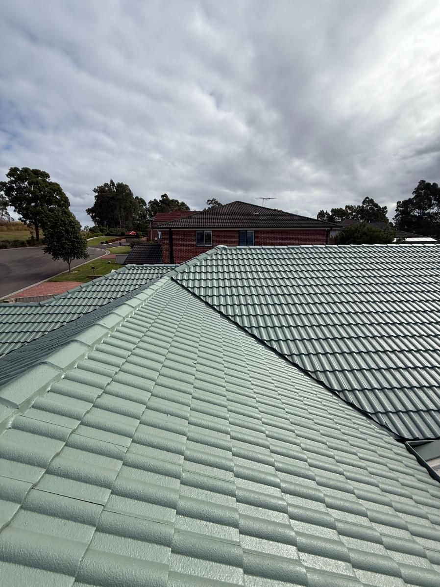 A recently restored roof in Quakers Hill