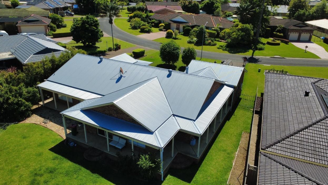 A roof restoration project in Camden