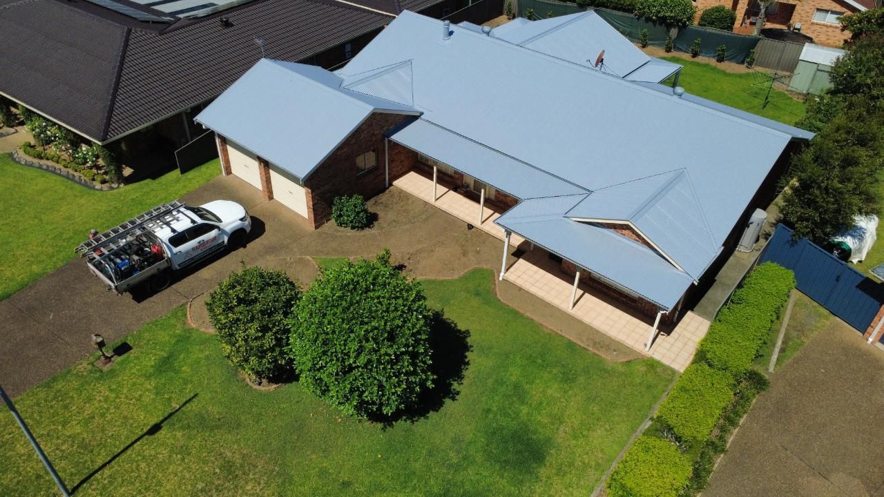 A roof recently restored in Emu Plains