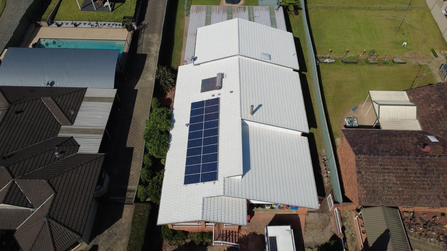 A tiled roof restoration in Bligh Park