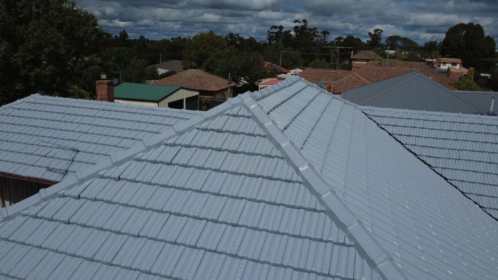 A roof restored in emu plains
