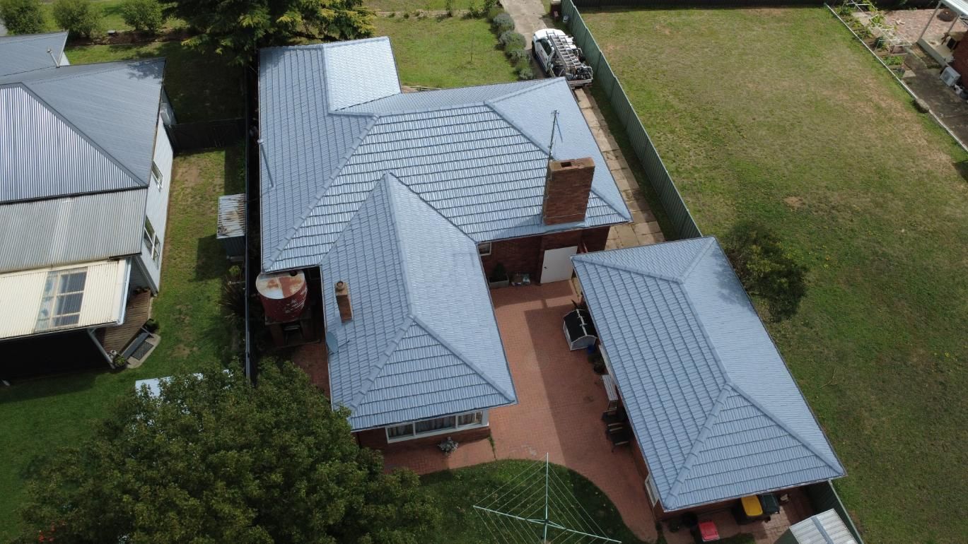 After a roof restoration in Quakers Hi