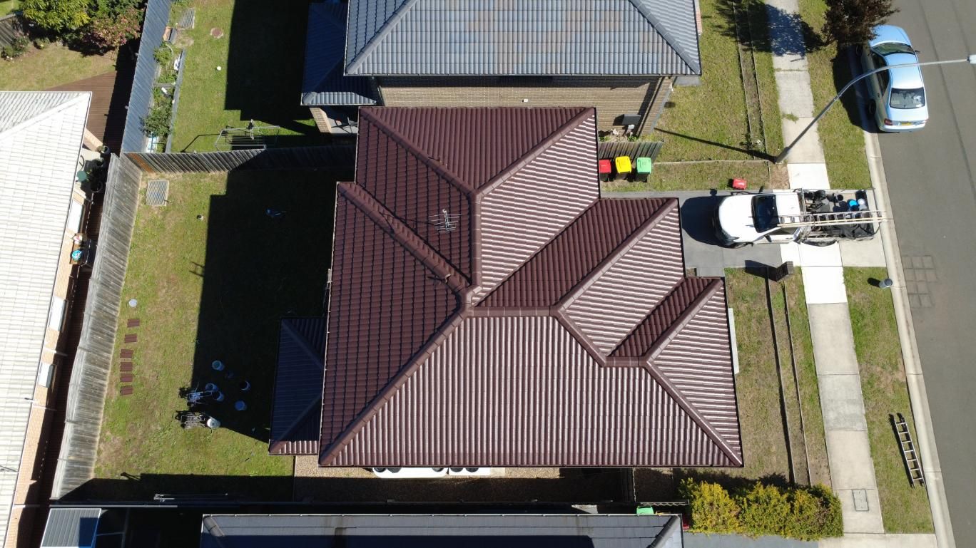 After a roof restoration in Cranebro