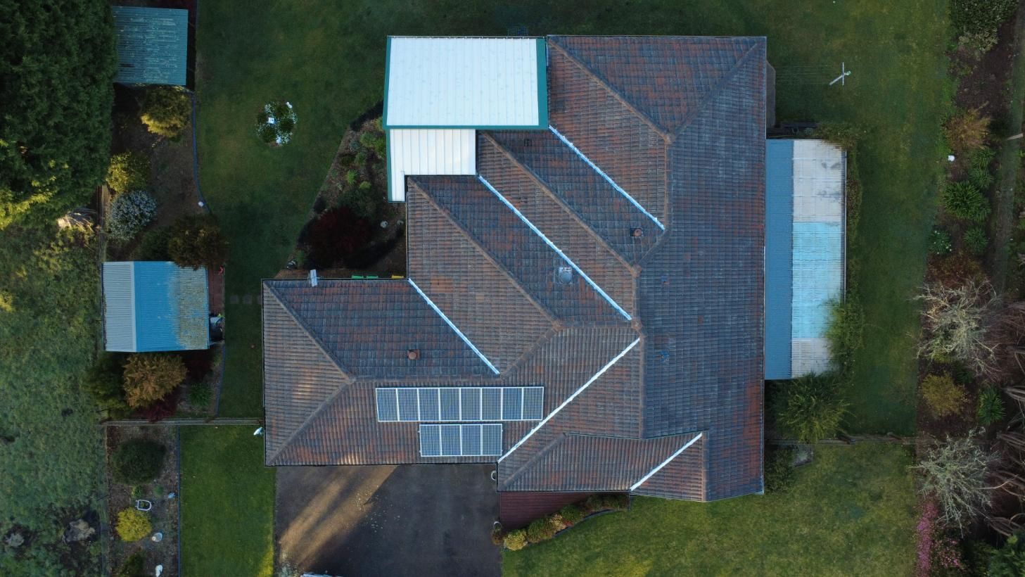 Before a roof restoration in Cranebrook