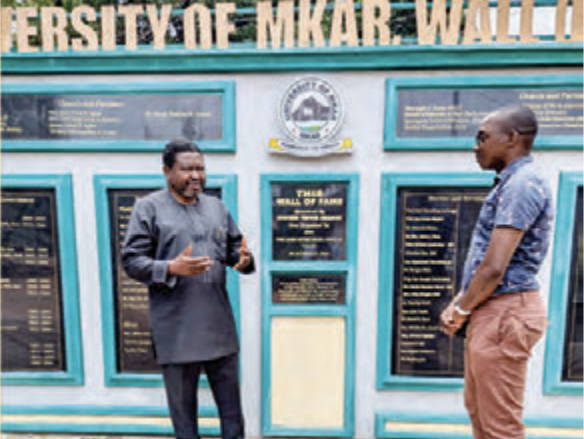 Dr Kurannen Baaki is currently carrying out a healthcare waste management intervention project at the NKST Rehabilitation Hospital, Mbaamandev, Mkar, Nigeria. The intervention is aimed at improving the current healthcare waste
management situation of the hospital.
