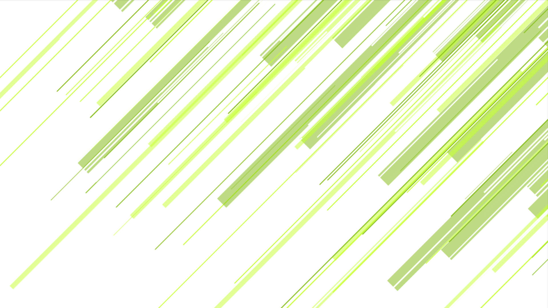 A white background with green lines moving in opposite directions.