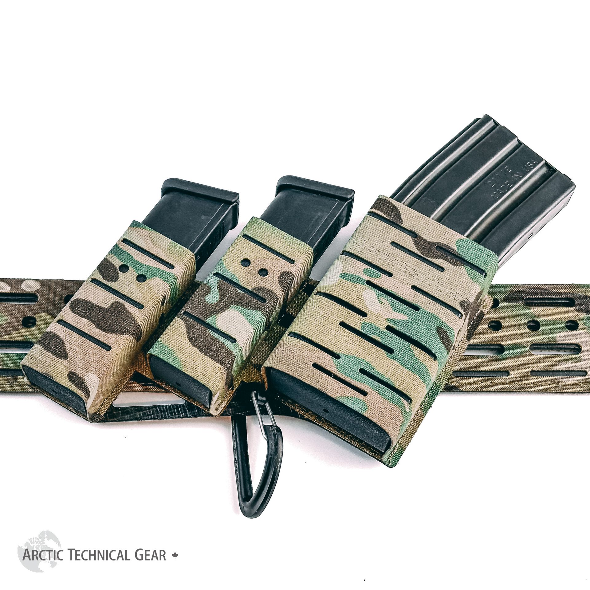 MOD Belt 2+1 Pistol/556 Kydex Pouch (Left Cant)