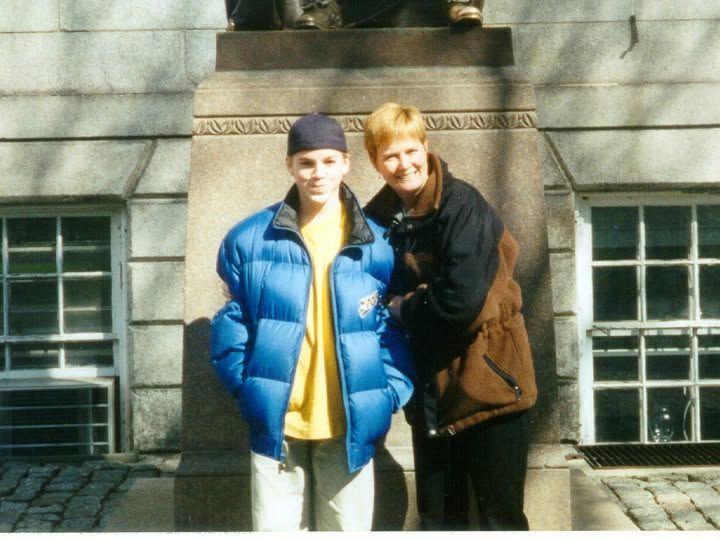 LBF Hero Ian Hahn with mom