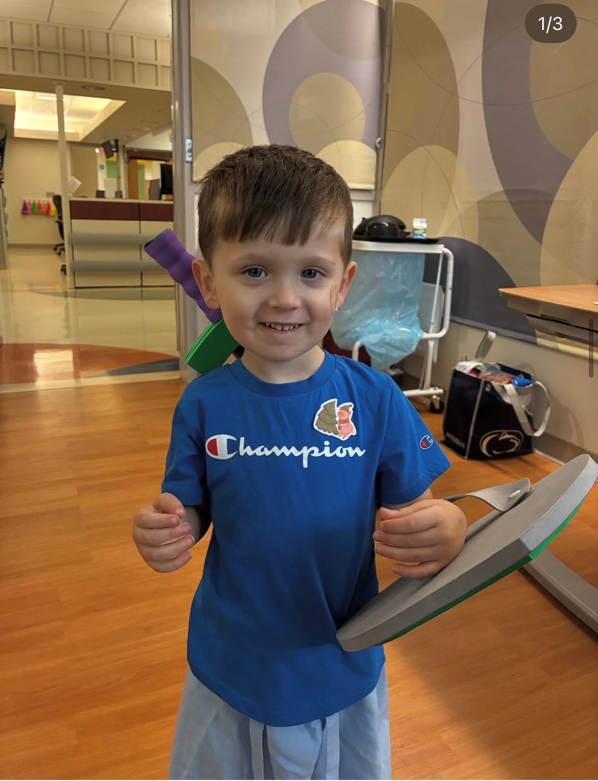 LBF Hero Levi Zuckerman in the hospital