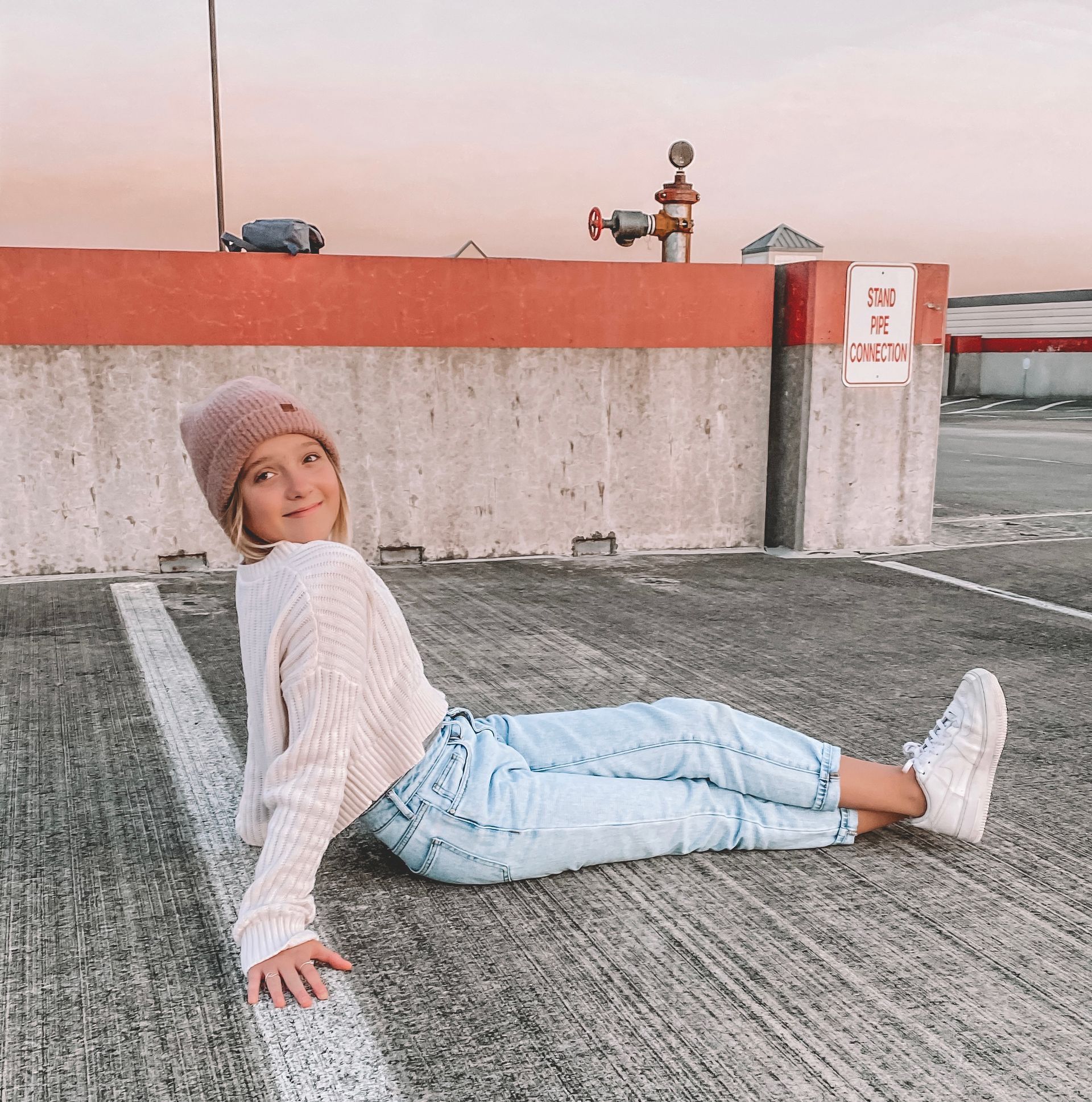 LBF Hero Zoe hanging on the boardwalk