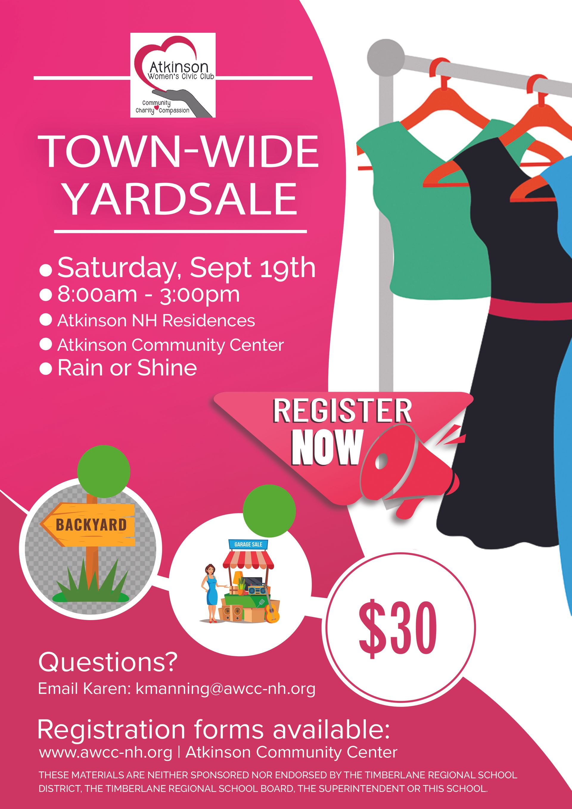 2026 Fall Yard Sale 2026 Fall Yard Sale