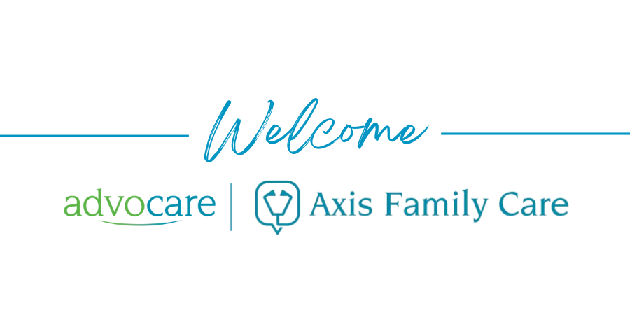 Advocare Axis Family Care Welcome Logo