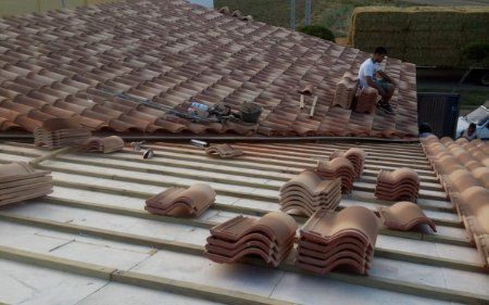 instalacion de panel sandwich en graus, huesca
