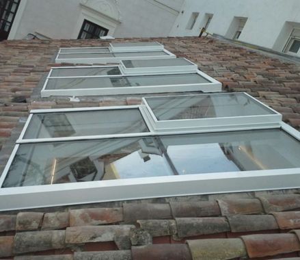 instalacion de tragaluces en jaca, huesca