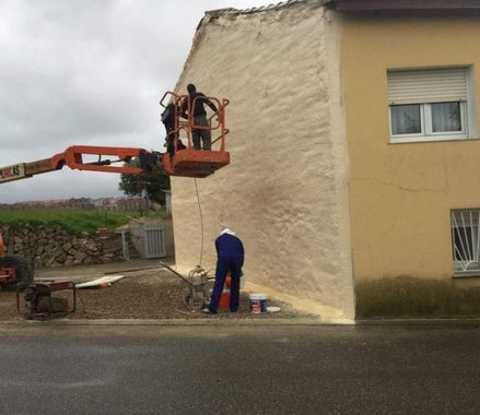 renovacion de fachadas en tamarite de litera, huesca