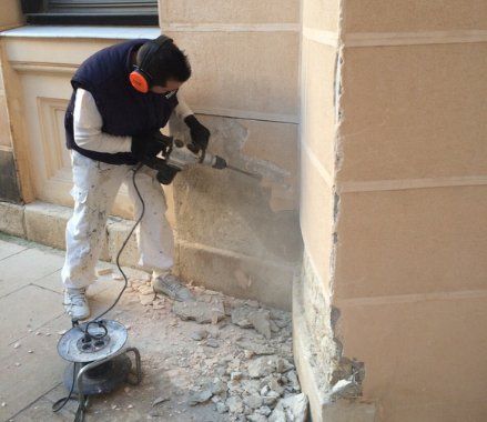 servicios de rehabilitacion de fachadas en almudevar, huesca