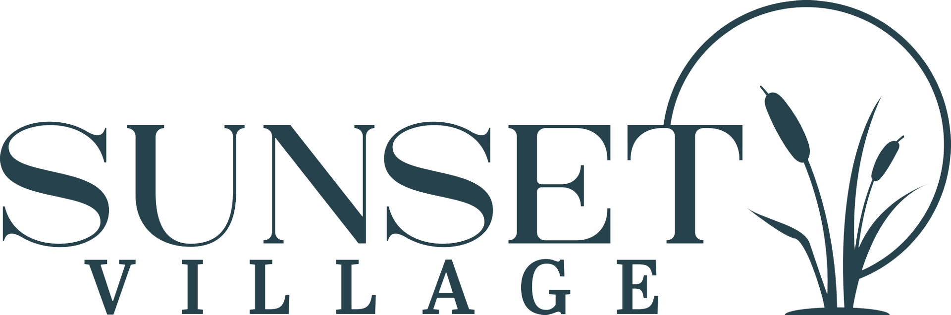 Sunset Village Logo - header, go to homepage