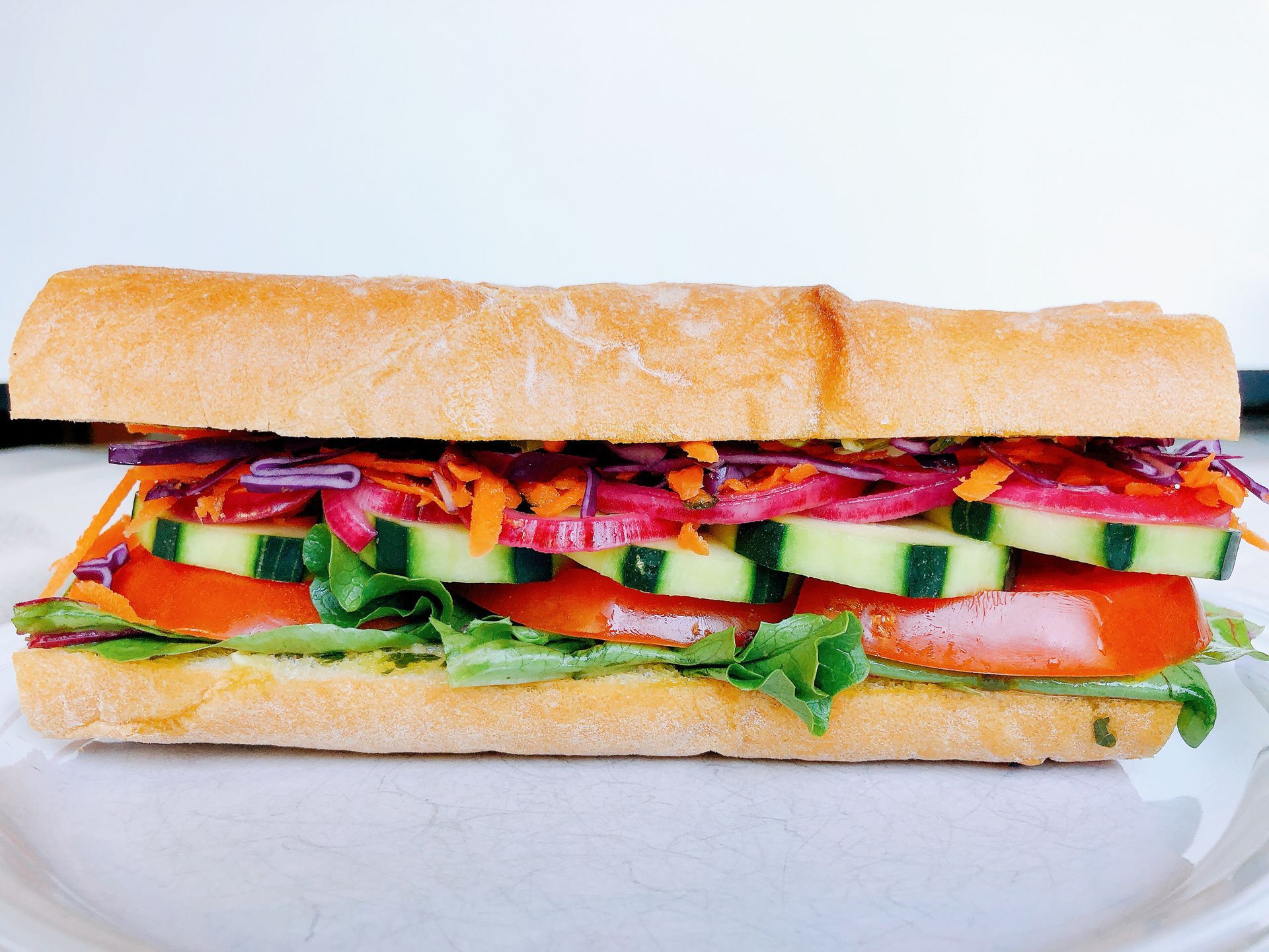 Rainbow Vegan Sando