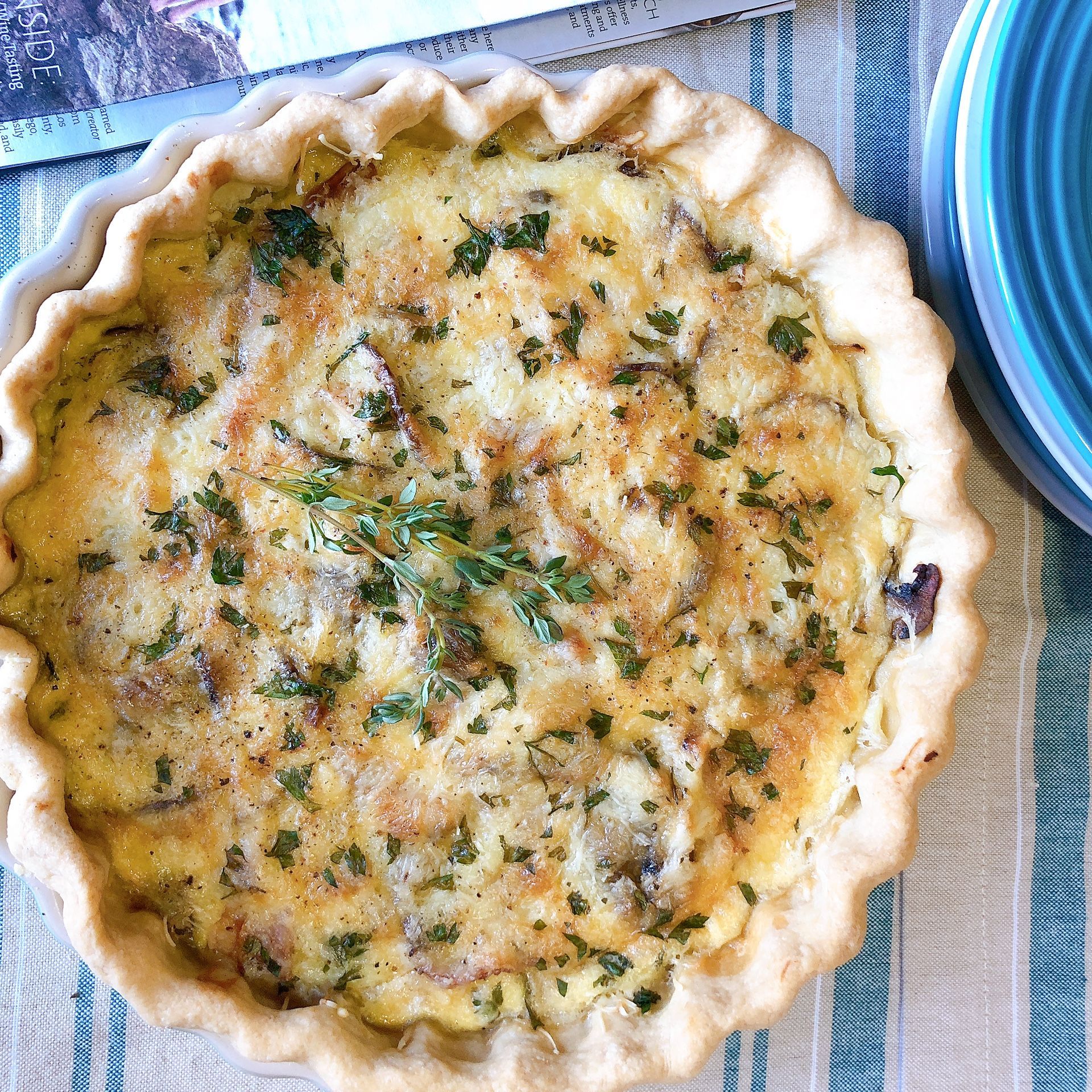 Fields Mediterranean Quiche