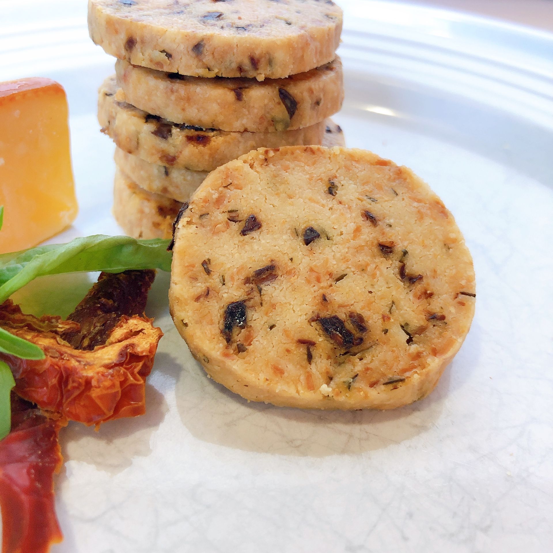 Aged Gouda and Sun-dried Tomato with Basil