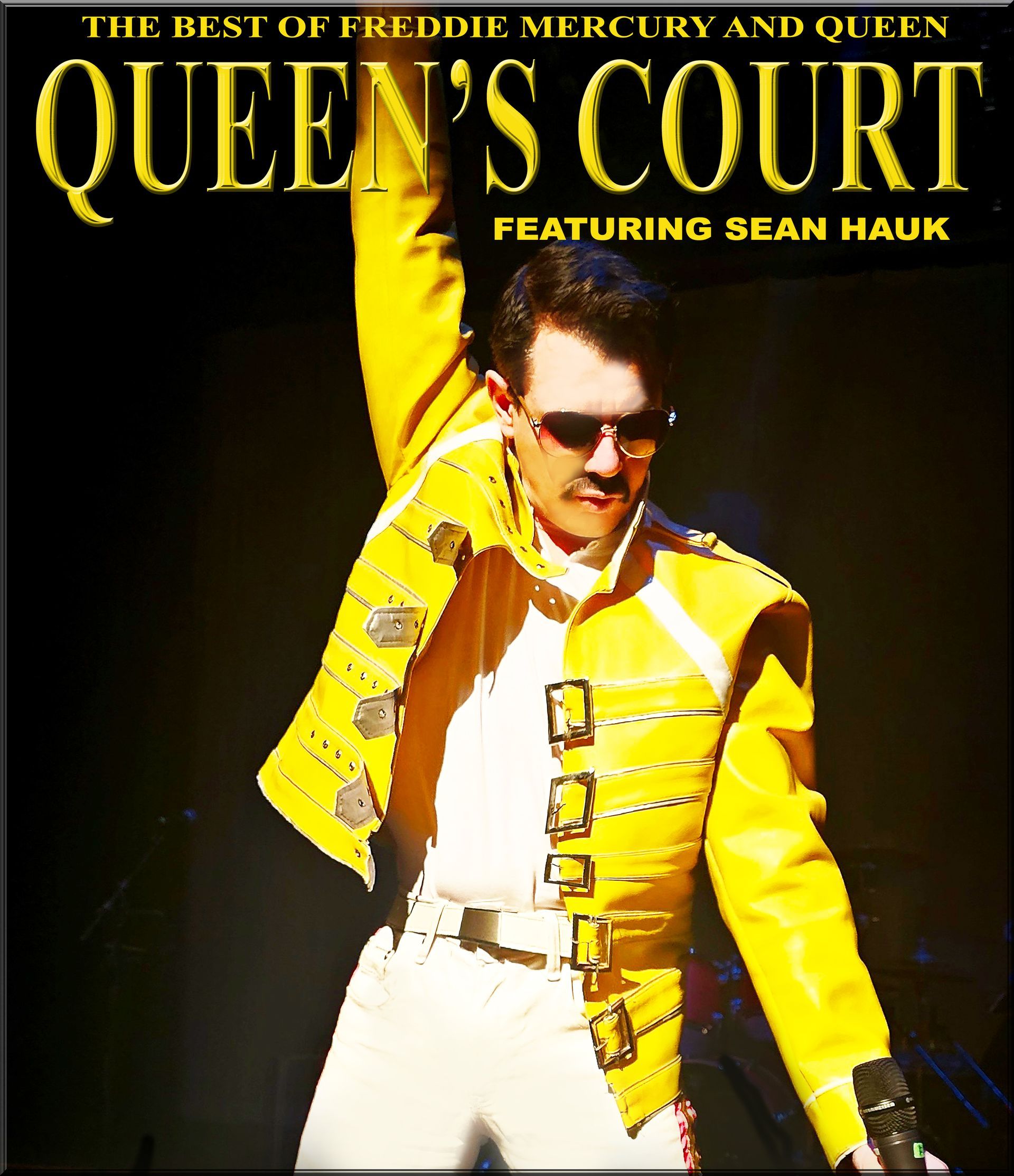 Queen’s Court starring Sean Hauk as Freddie Mercury