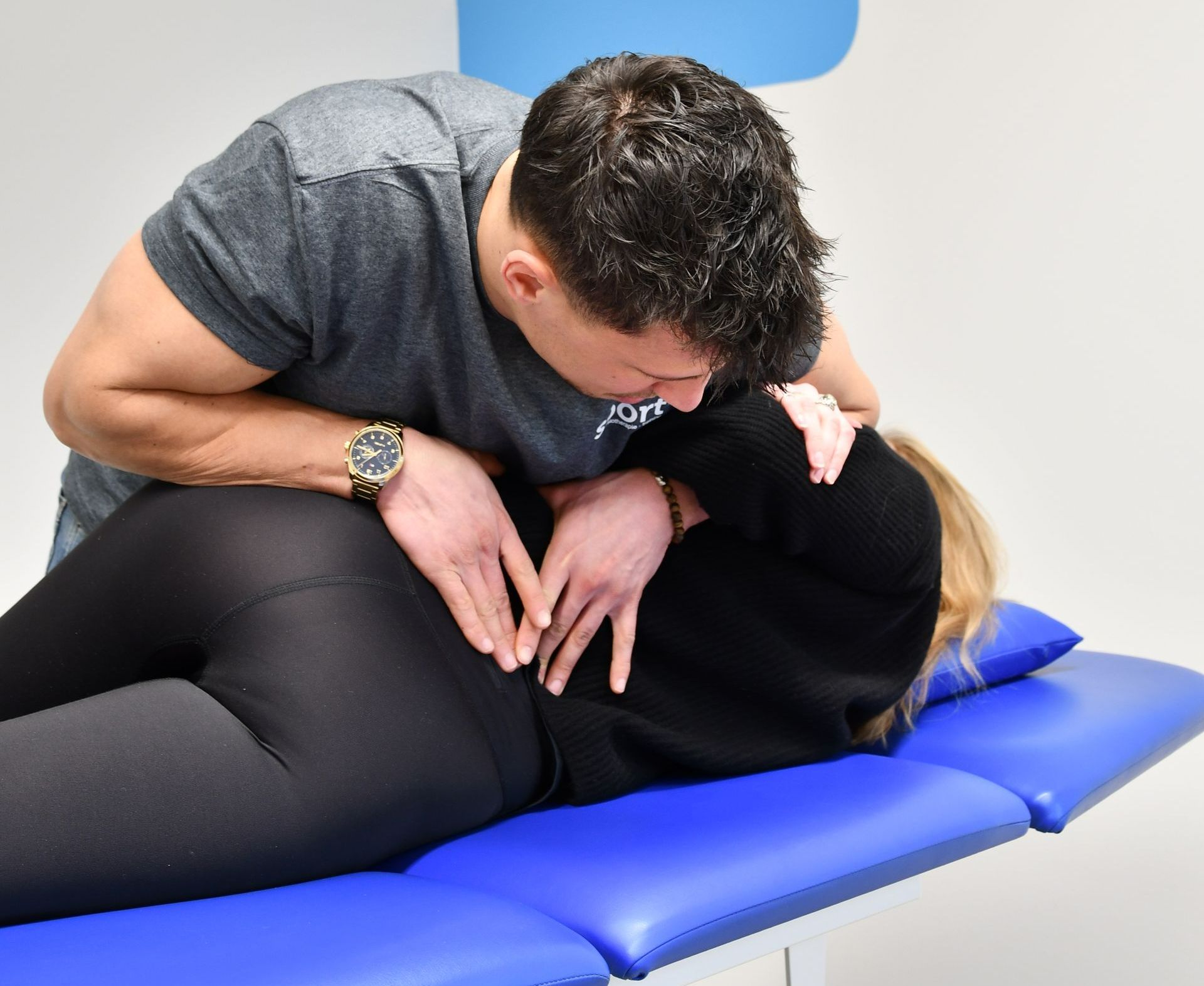 Behandeling door een manueel therapeut