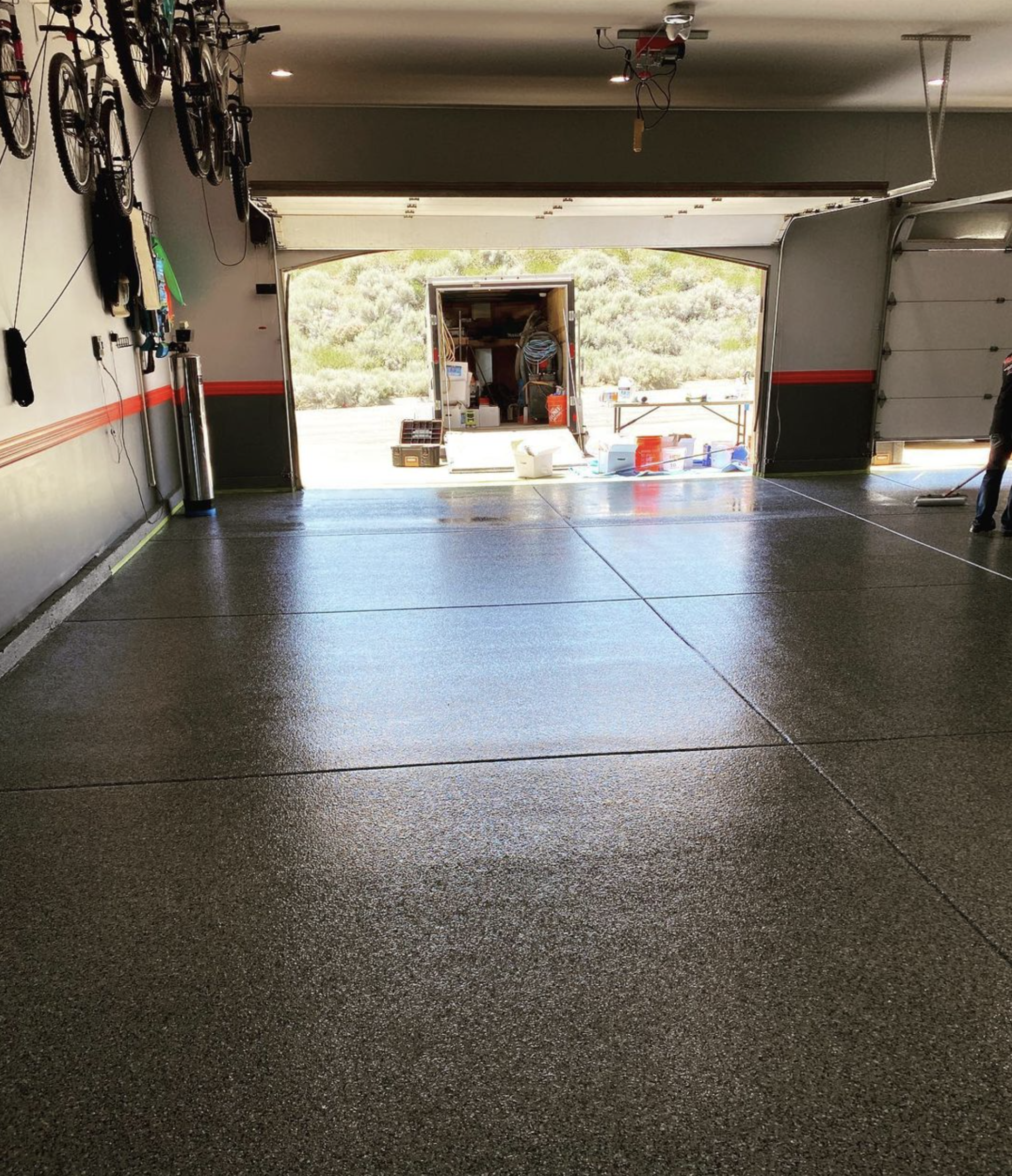 Lake Havasu City, Arizona, Full Throttle Custom Spaces, Epoxy Flooring