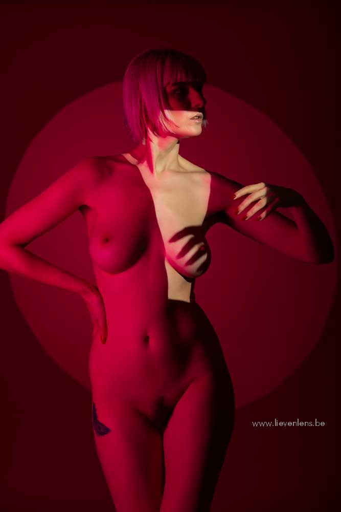 Creatieve studiofoto met Sara Sarlet