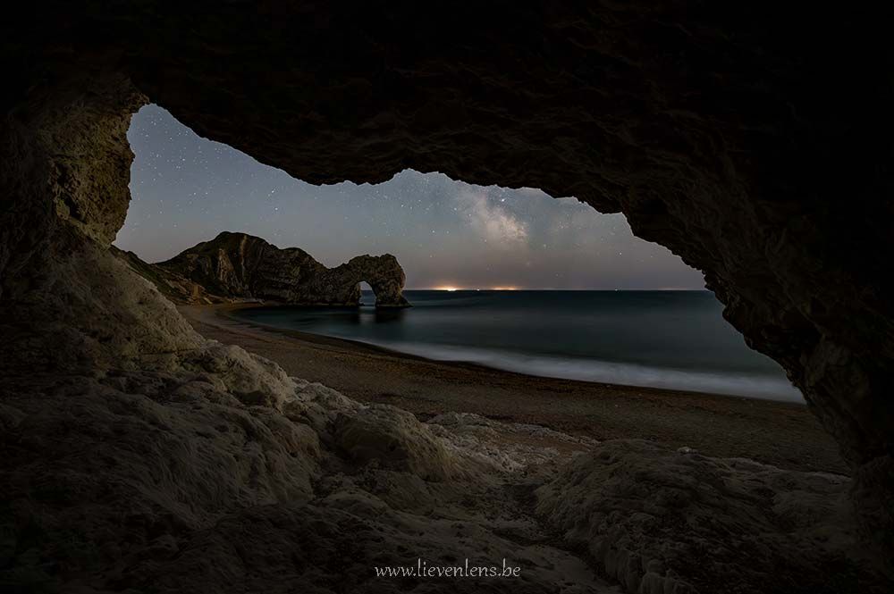 Durdle door milkyway