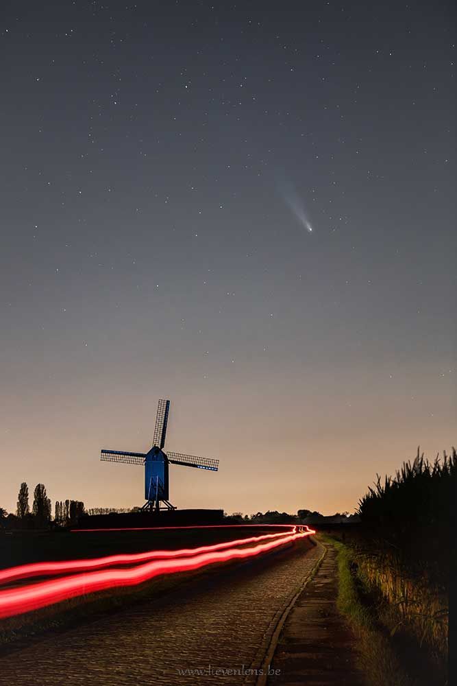 Komeet in de Vlaamse Ardennen